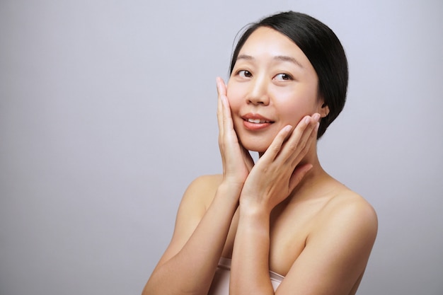 asian beautiful woman smile