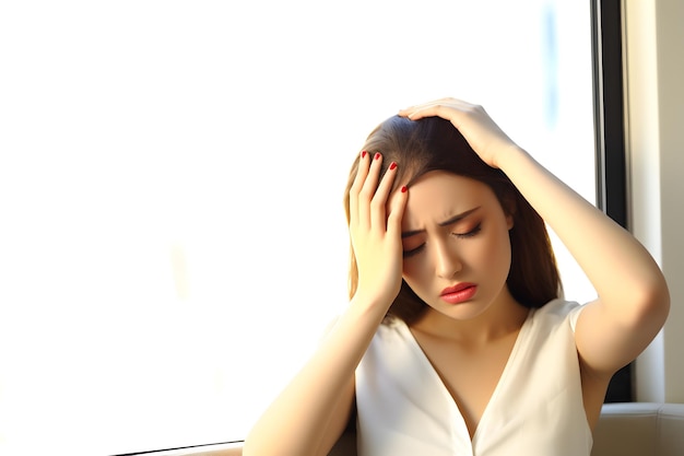 アジア人女性 めまい 頭痛 昏睡 発作 ストレス 人工知能
