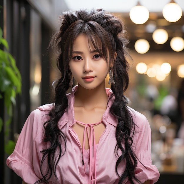 Asian beauty women model photo