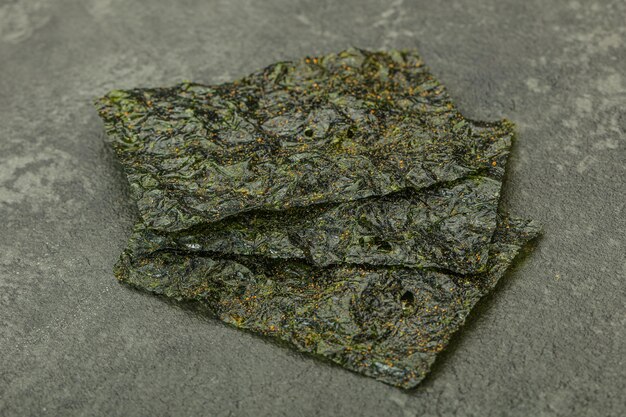 Asian cuisine Nori sheets chips