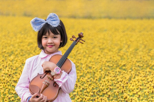 Asian cute little girl