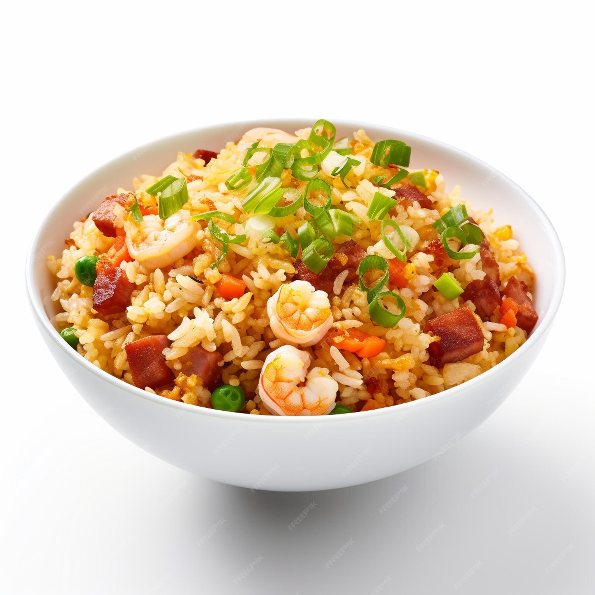 premium-ai-image-asian-egg-fried-rice-vegetables