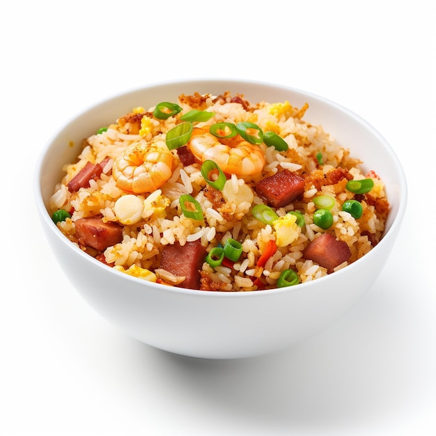 Asian Egg Fried Rice Vegetables