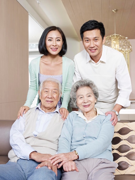 Photo asian family