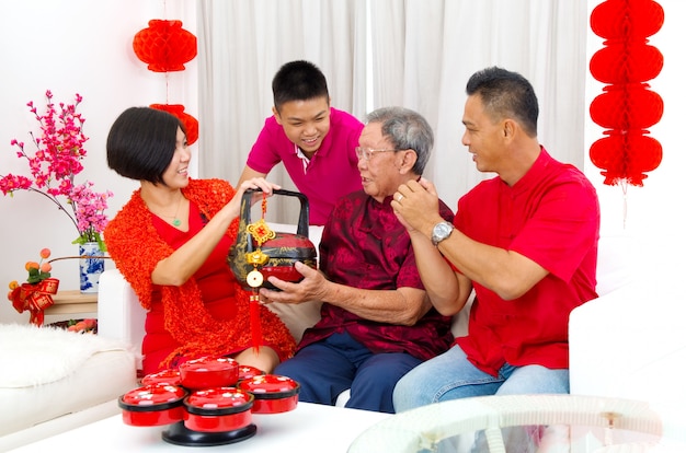 asian family