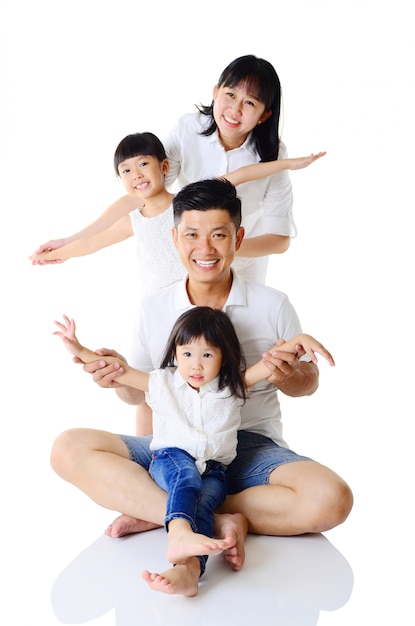 Photo asian family