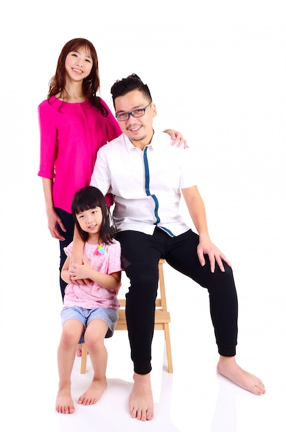 Азиатская семья