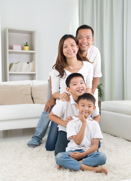 Photo asian family