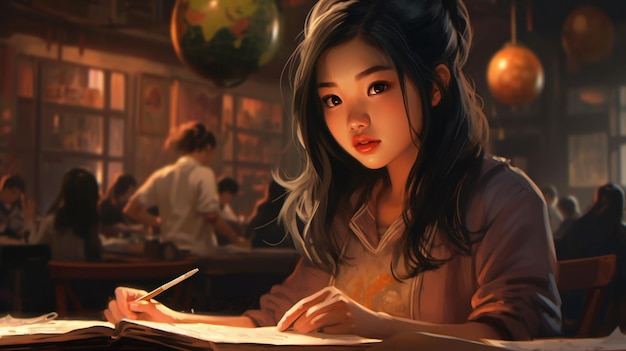 Asian Girls Education