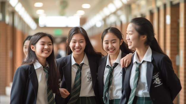 学校教育におけるアジアの女子生徒