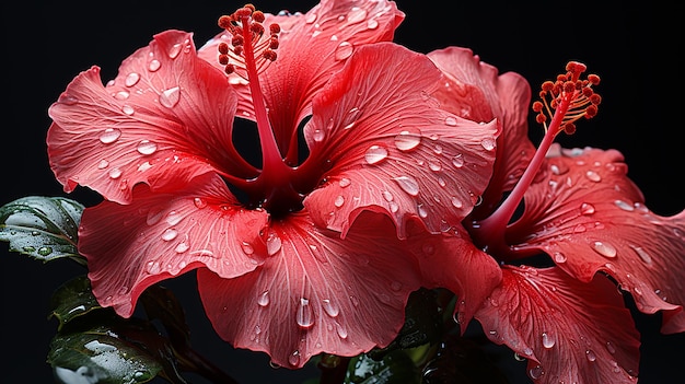 Asian Hibiscus Bloom