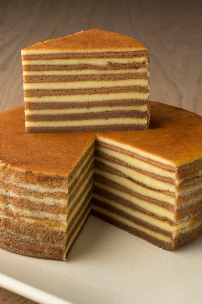 Asian homemade layer cake