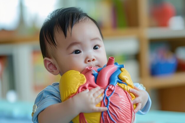 Asian infant heart health campaign for Congenital Heart Defect awareness