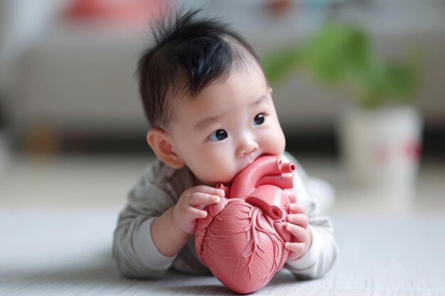 Asian infant heart health campaign for Congenital Heart Defect awareness