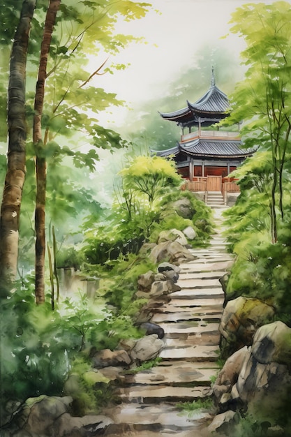 Asian landscape design