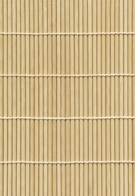 Asian light bamboo mat texture background