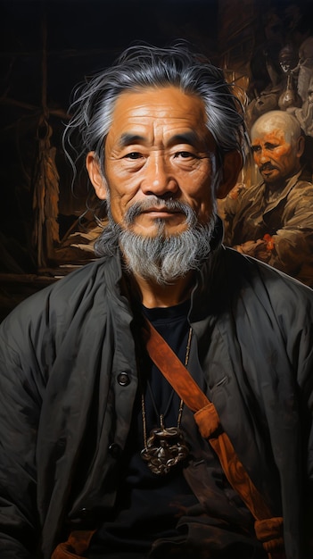 Asian Man Portrait