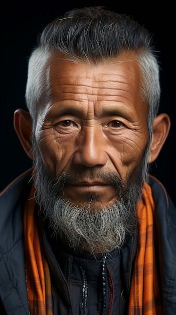 Asian Man Portrait