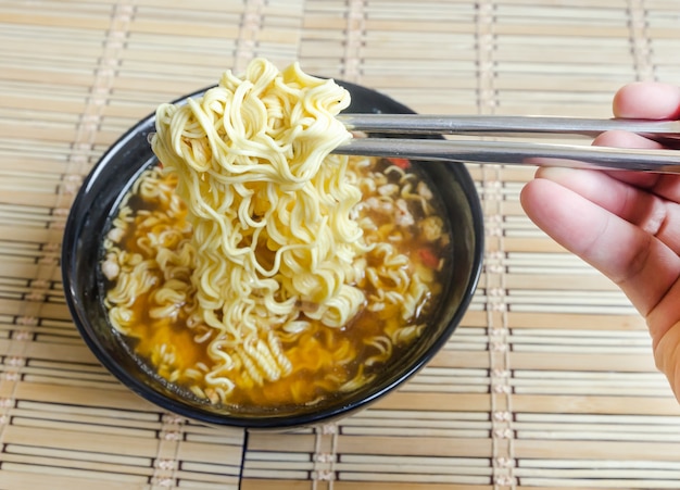 asian noodle soup 