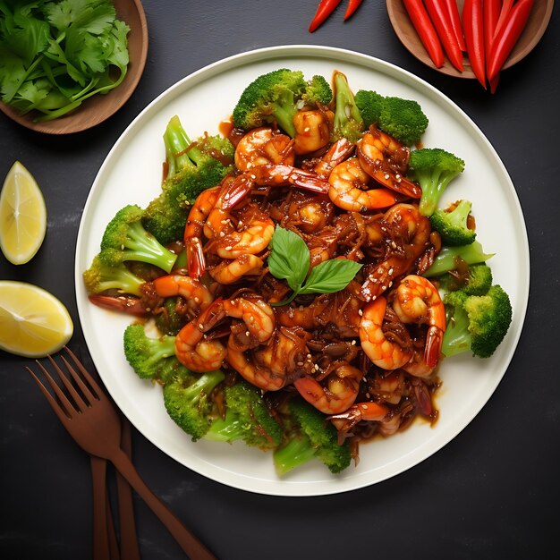 Asian Shrimp StirFry