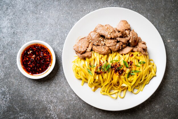 豚肉のアジアン焼きそば