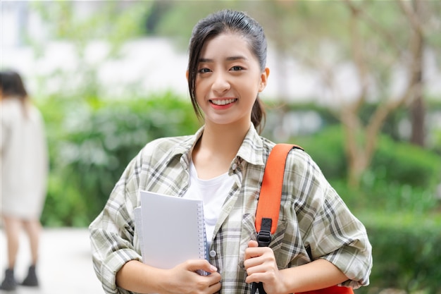 Asian student study while pandemic time