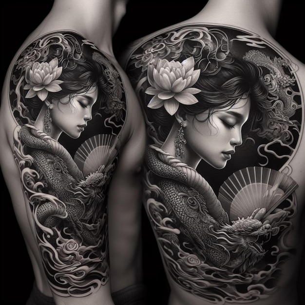 Asian tattoo