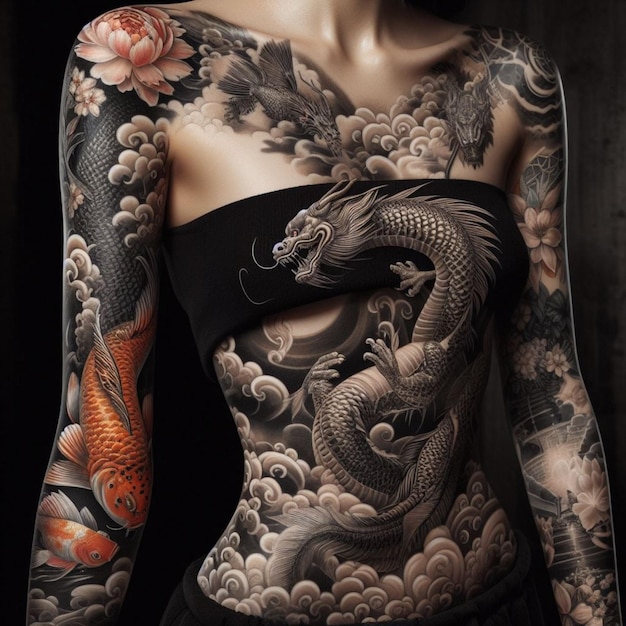 Asian tattoo