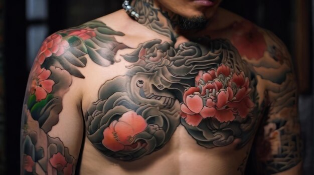 Photo asian tattoo