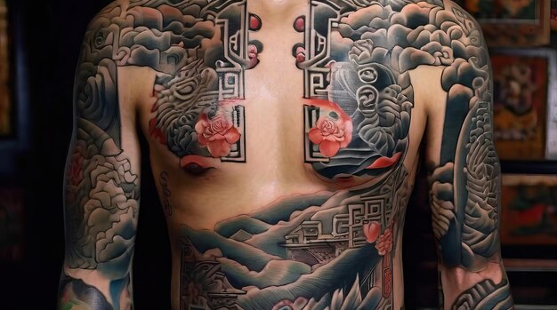 Photo asian tattoo