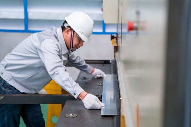 asian technician worker