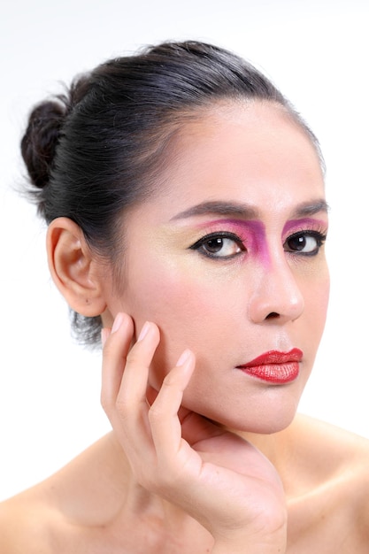 Asian Woman Fashion MakeupxD