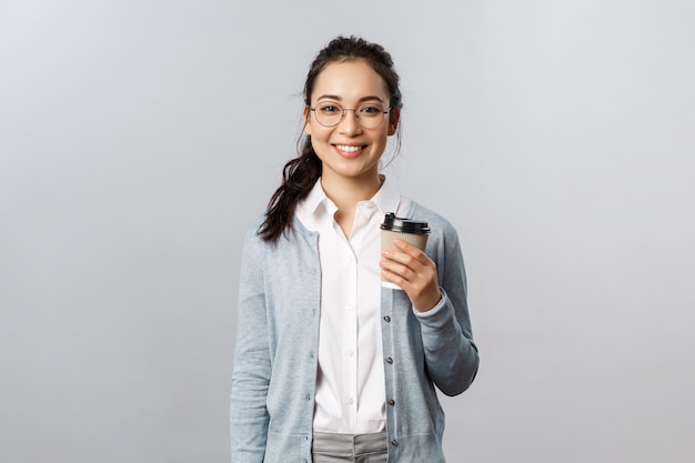 asian woman in glasses