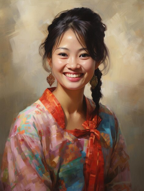 Photo asian woman