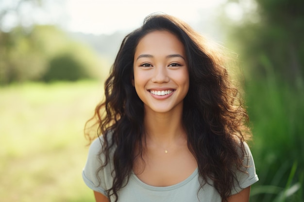 Photo asian woman