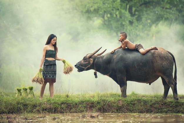 asian women farmer