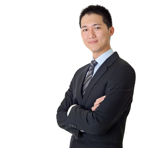 Asian young businessman portrait