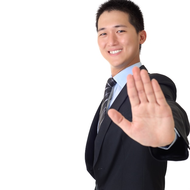 Asian young businessman portrait