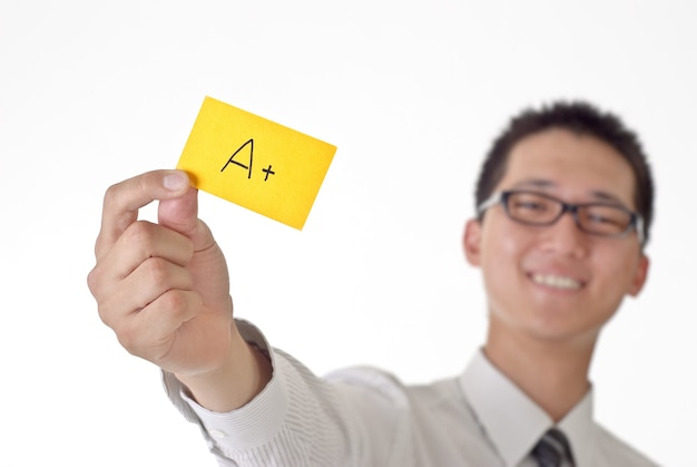 Asian young businessman portrait