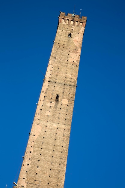 Asinelli Tower in Bologna, Italy