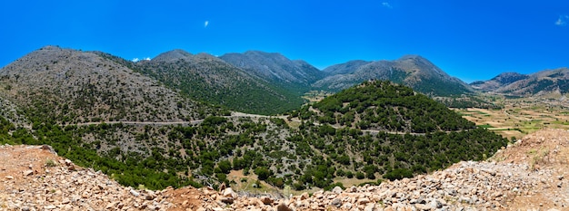 Askifu plateau at crete island