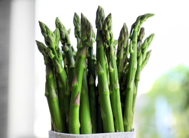 Asparagus closeup