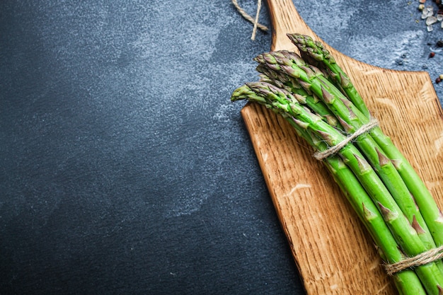 Asparagus fresh green vegetables