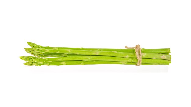 asparagus isolated on a white background