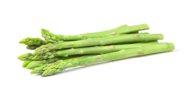 Asparagus isolated on white background