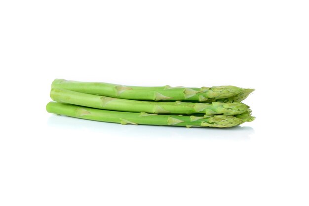 Asparagus isolated on white