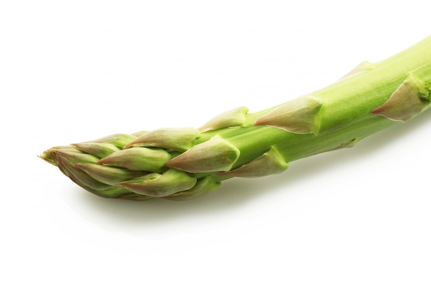 Asparagus on white 