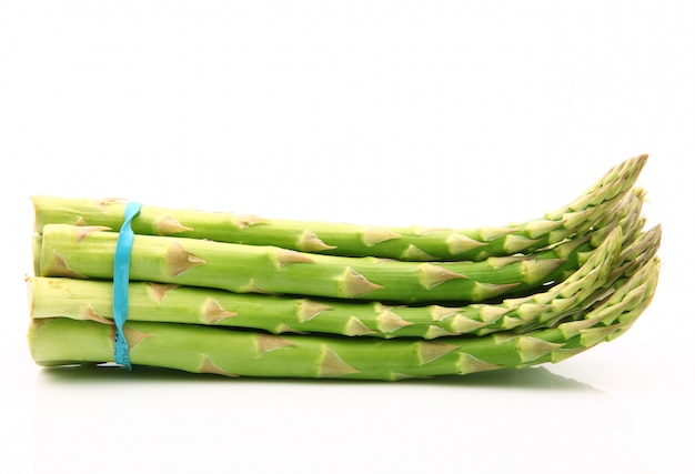 Asparagus on white 