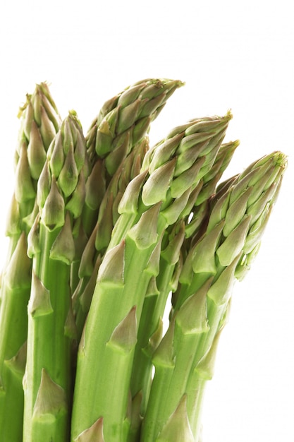 Asparagus on white 