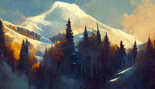 Aspen paintiing artwork